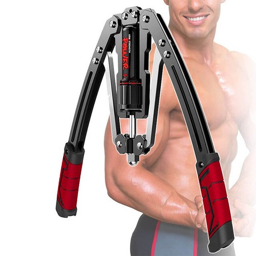 200kg Armtrainer Muskeln Expander Twister Brust Rücken Muskelaufbau Einstellbar - Bild 17 von 20