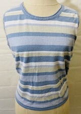 Cherokee Tank Top Women's Size L Round Neck Knit Sleeveless