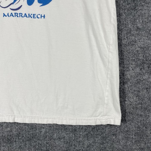 T-shirt VINTAGE ANNI 70 Marrakech Marocco XS Marrakech souvenir da viaggio arabo - Foto 3 di 10