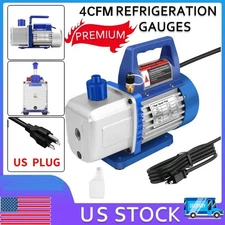 VALUE Refrigeration Vacuum Pump Refrigeration Air Conditioning Pump Air 4CFM 1/3