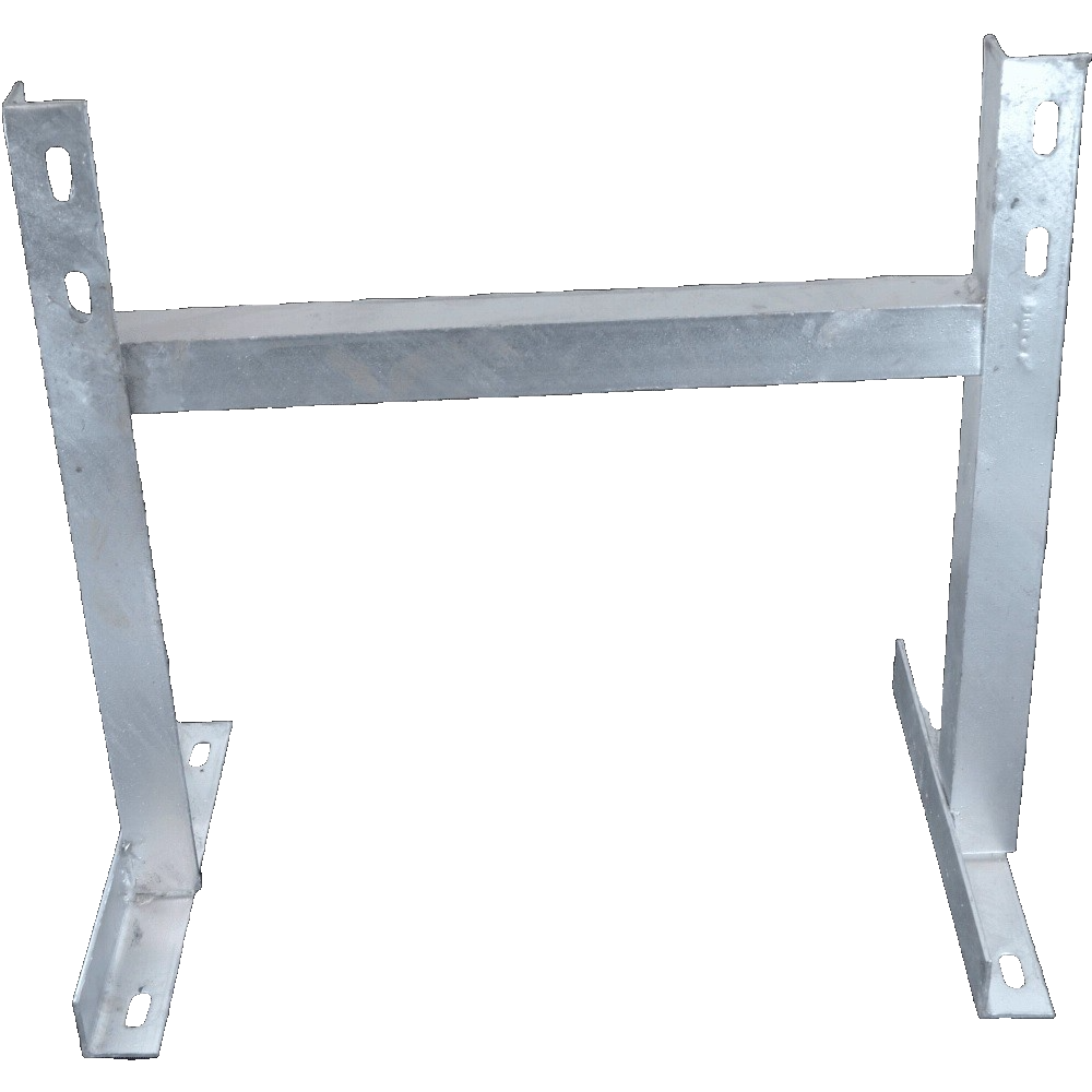 18"" x 18"" Galvanised TV Aerial Wall Mounting Bracket for Pole Mast Installation