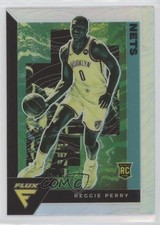 2020-21 Panini Flux Rookies Silver Prizm Reggie Perry #250 2l4