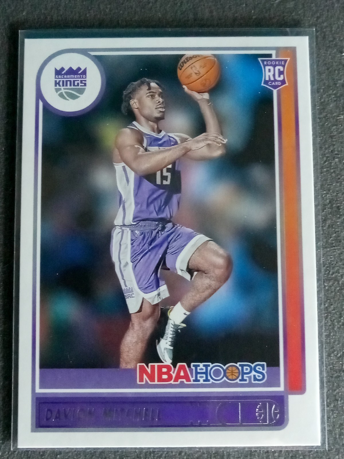 2021-22 Panini NBA Hoops - Rookies Davion Mitchell #228 Silver /199 (RC)