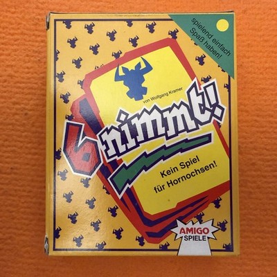 6 nimmt!   AMIGO - DE - 1994 - First Edition mit ''spielend einfach Spaß haben''