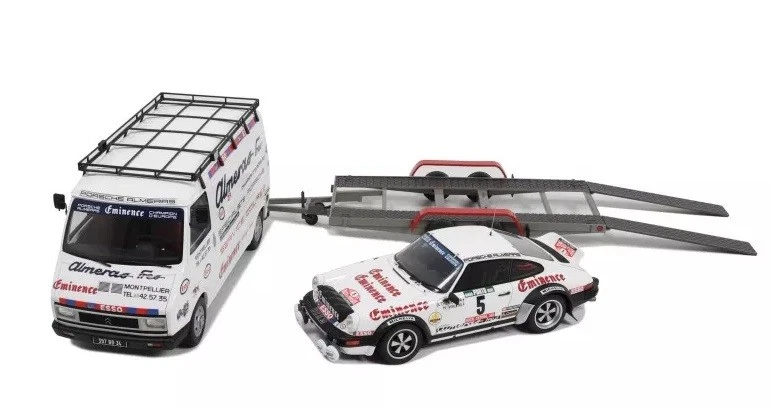 OTTOMOBILE - PORSCHE 911 SC GR.4 #5 Rally Portogallo 1981 J-L.THERIER - 1/18 ... - Immagine 2 di 2