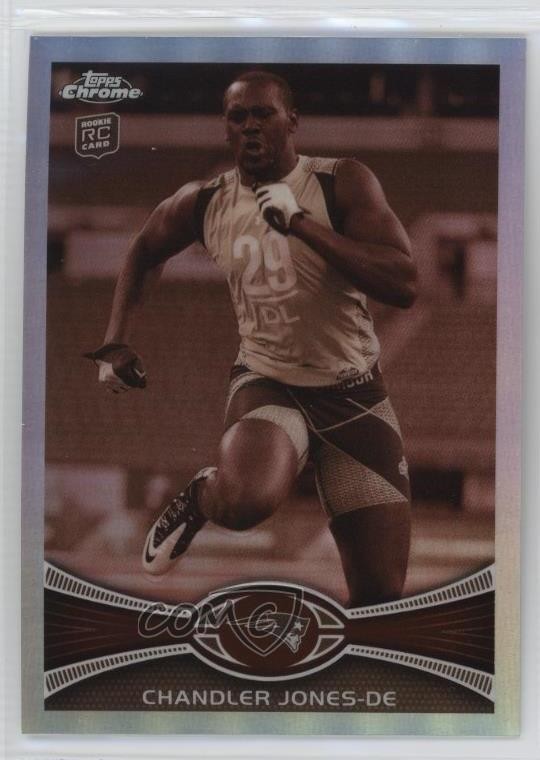 2012 Topps Chrome Sepia-Tone Refractor 98/99 Chandler Jones #140 Rookie RC