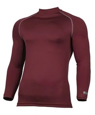 RHINO Base Layer MAROON Adult S/M Long Sleeves Brand New