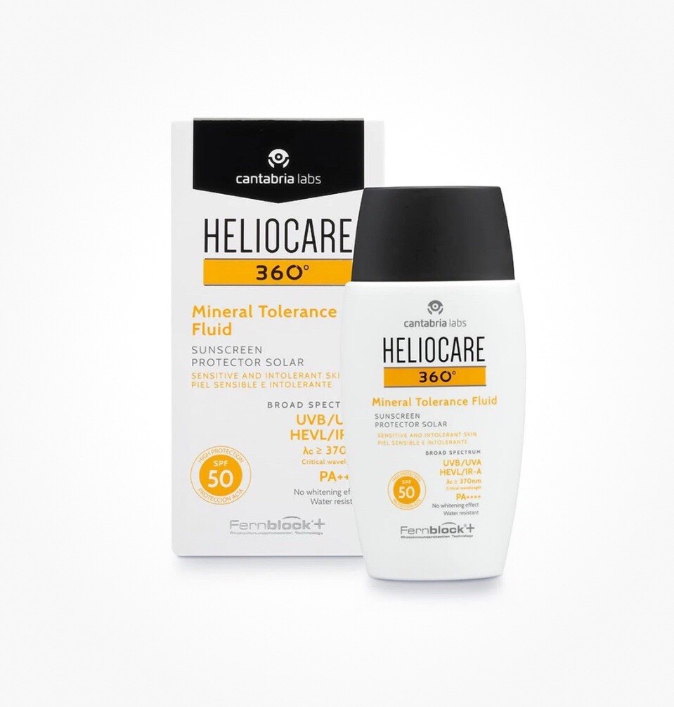 HELIOCARE 360 Mineral Tolerance Sunscreen Protector Solar. UVB/UVA - SPF50. 50ml