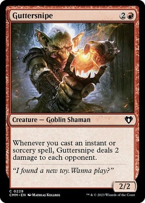 1x Guttersnipe - Foil MTG - Commander Masters - NM-Mint
