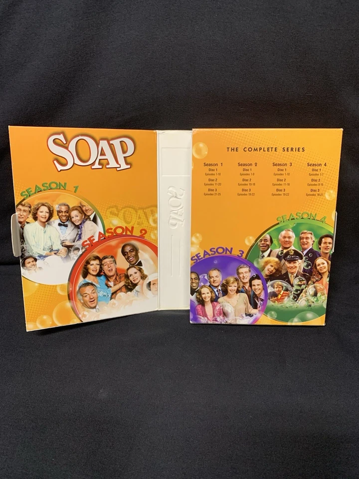 SOAP THE COMPLETE SERIES SEASONS 1-4 Billy Crystal 70s TV 12-DISC DVD SET — 第 3/4 张图片