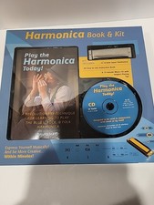 Harmonica Book Kit with CD David Harp's 'How to Play the Harmonica' New