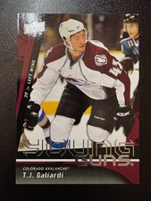 2009-10 Upper Deck T.J. Galiardi Colorado Avalanche Young Guns RC (#241)