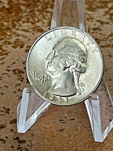 1941 Washington Quarter  ---  AU/BU -HIGH GRADE ! # RS42