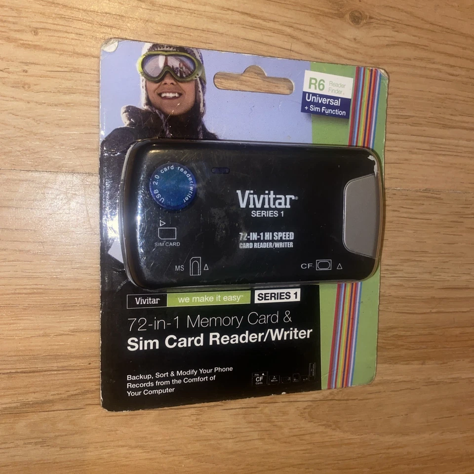 Vivitar 72-in1 Speicherkarten- und Simkartenleser Brenner VIV-RW-All - Bild 2 von 4
