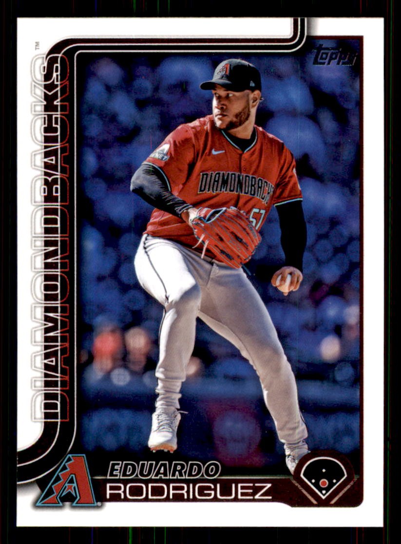 2025 Topps #661 Eduardo Rodriguez Arizona Diamondbacks