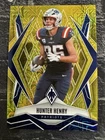 2025 Panini Phoenix Football Yellow Mojo Hunter Henry #97