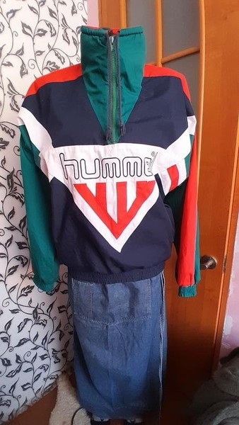 Men American Vintage Jacket Red Cotton 40 /L / 48
