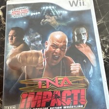 Midway TNA iMPACT! T Teen 2008 NTSC-U/C Nintendo Wii W/ Manual