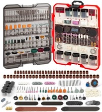 618PCS Rotary Tool Accessory Kit, Fits Dremel Rotary Tools, Universal Fitment...