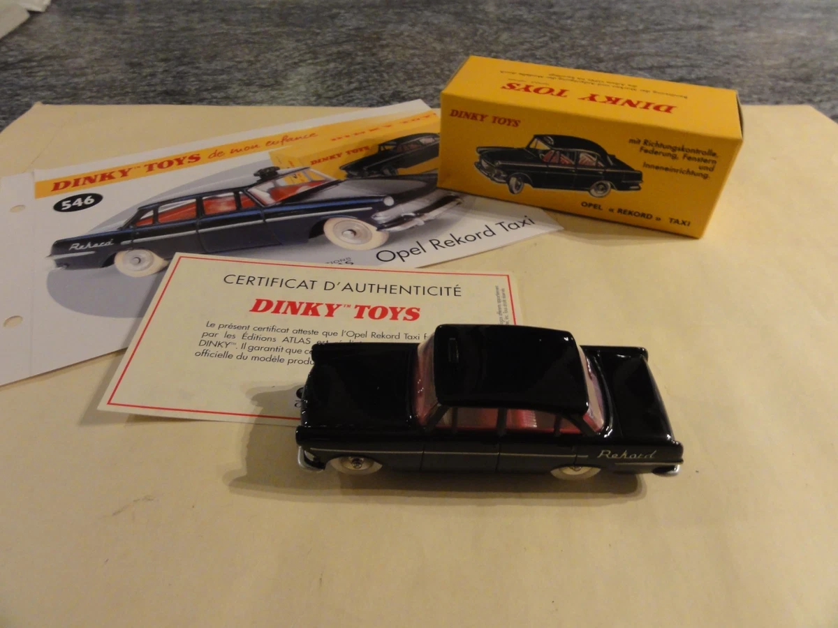 DINKY TOYS NOREV Editions ATLAS 542 Opel Rekord 1/43 Voiture Miniature