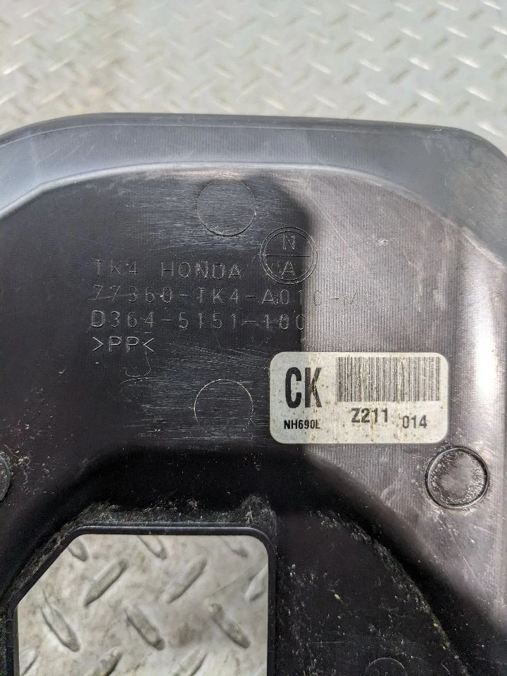 2009-2014 Acura TL Steering Column Upper & Lower Cover Shroud OEM 1159996 Foto 4 de 4