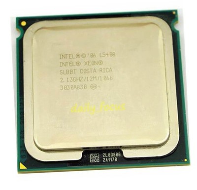   Xeon L5408 2.13 GHz LGA771 4 cores 4 threads SLBBT CPU Processor 12 MB #iw