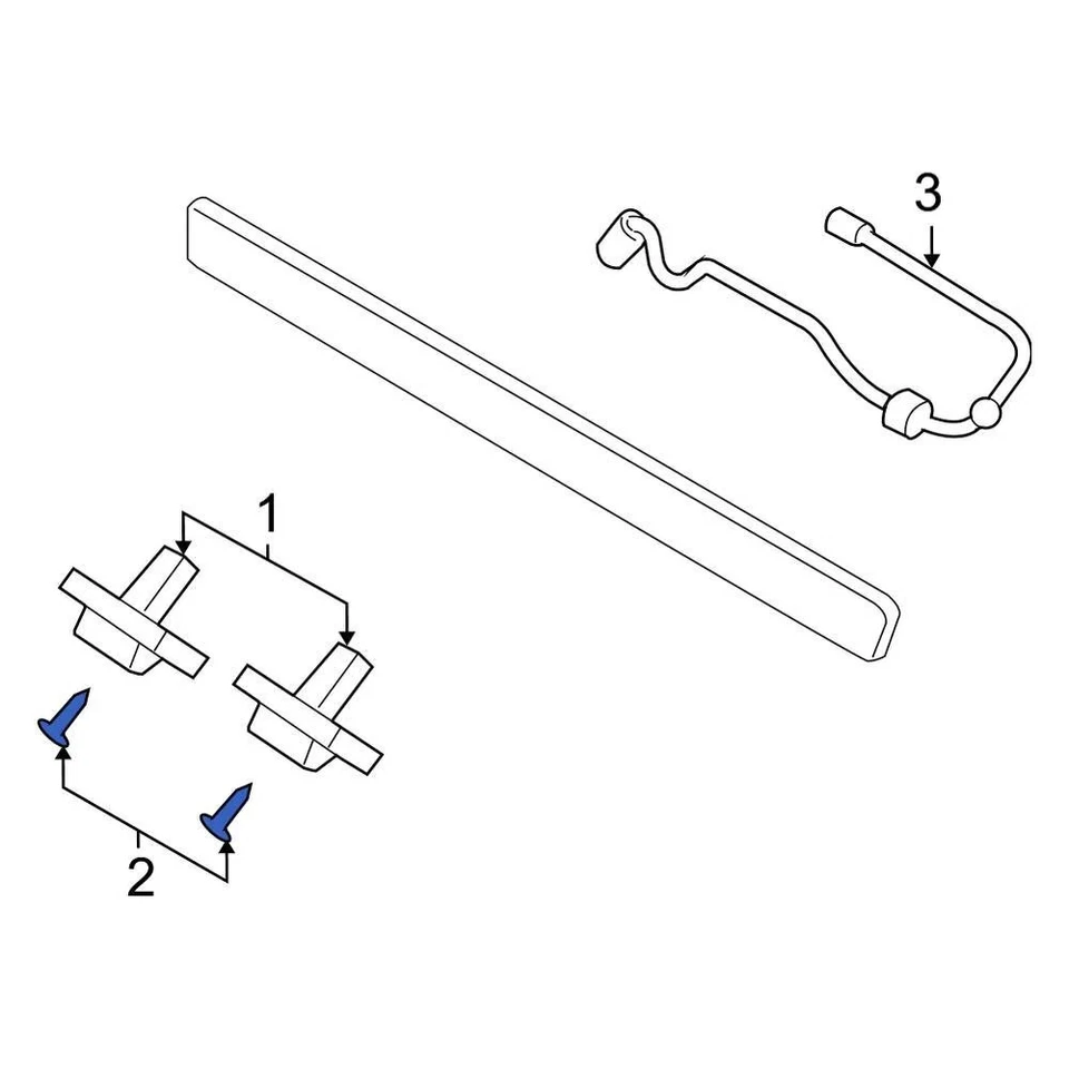 For Ford Mustang 1999-2004 Ford Side Marker Light Bulb Foto 3 de 4
