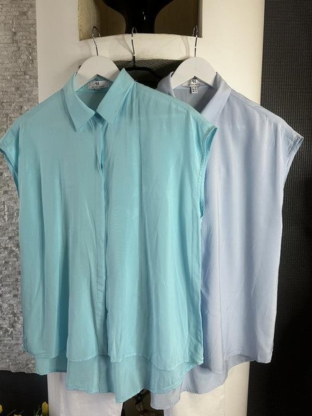 Men Peter Hahn Shirt Navy Viscose 38 / M / 46