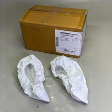 CRITICAL COVER (75 PAIRS) AlphaTrak Disposable Shoe Covers White SH-T1182-B