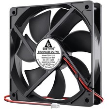 GDSTIME Dual Ball Bearings 120mm x x 25mm 5 inch 12v Brushless 120x25mm