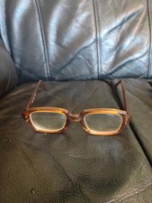 Military Surplus Vintage Eyeglass Frames BCG Birth Control Glasses With Case