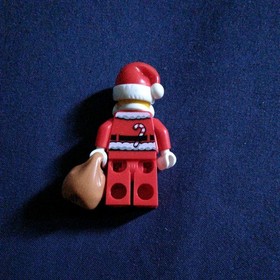 LEGO Santa Claus Minifigure 10249 Genuine with Toy Sack