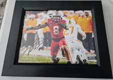 LATHAN RANSOM #8 FRAMED AUTOGRAPH OHIO STATE BUCKEYES FOOTBALL