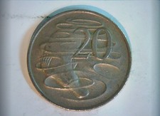 Australia 1978 20c Australian 20 Cents (Platypus reverse, Elizabeth II obverse)