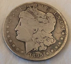 1895-S $1 Morgan Silver Dollar Rare Key Date San Francisco mint