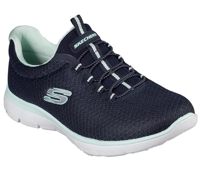 Skechers Sport Femmes SUMMITS Baskets 12980 Bleu - Photo 1/4