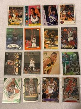 Lot of 16 Ray Allen Basketball Cards, Sleeved, Excellent Condition