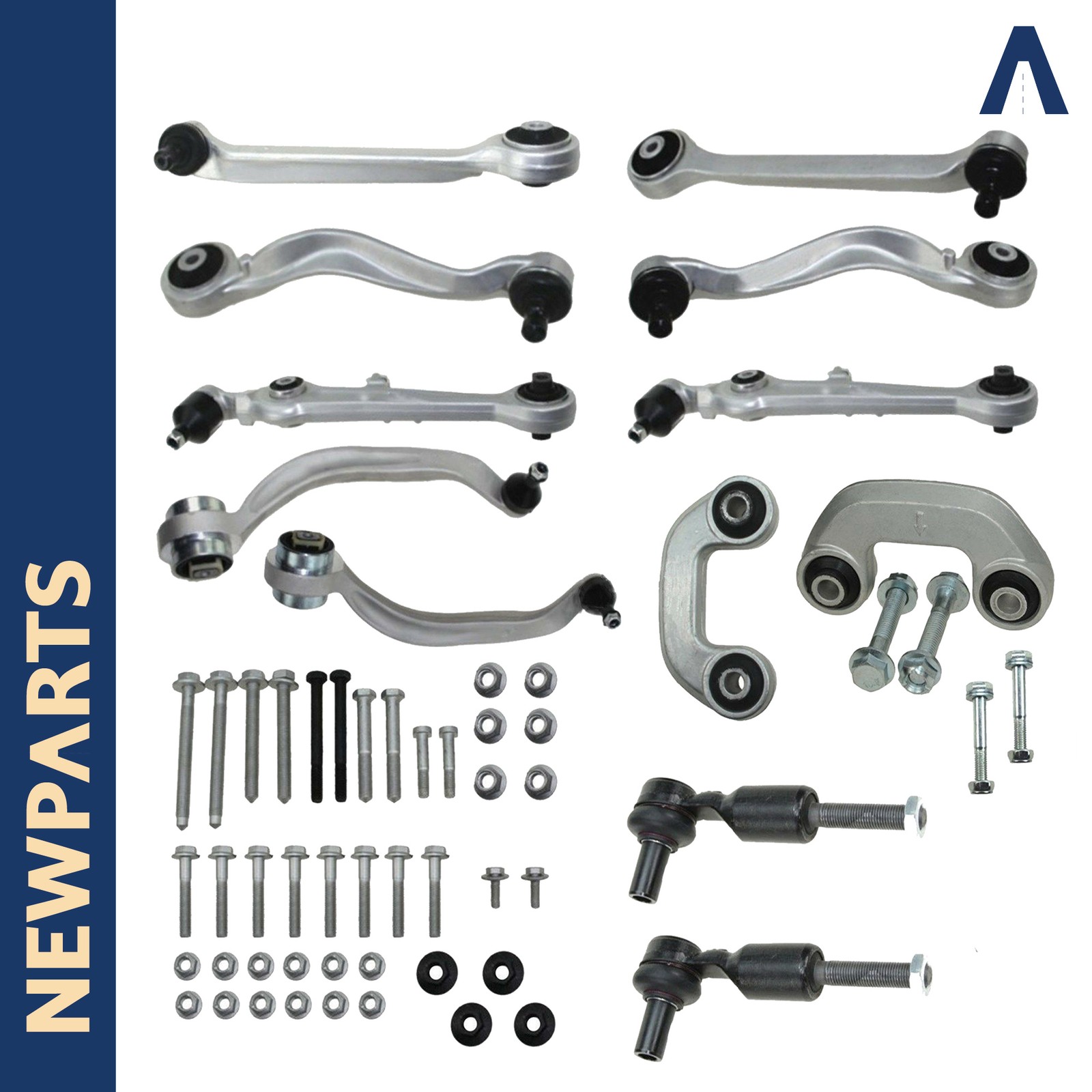 Jeu train avant complet 4D0419811A bras de suspension pour Audi A6 et Passat 8D0498998