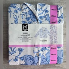 Member's Mark Women's Floral Notch Collar Pajama Set Size Small