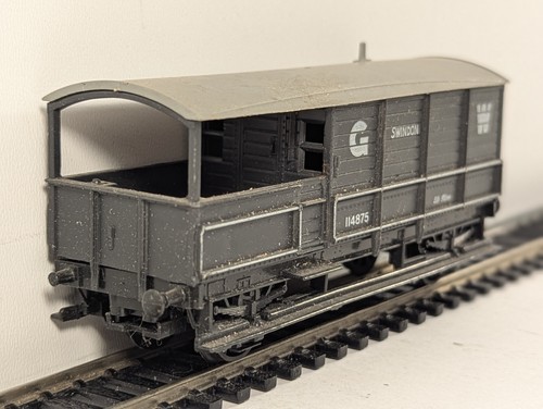 Hornby Spurweite OO GWR Toad Brake Van 114875 GWR grau R140 | Condition: Used