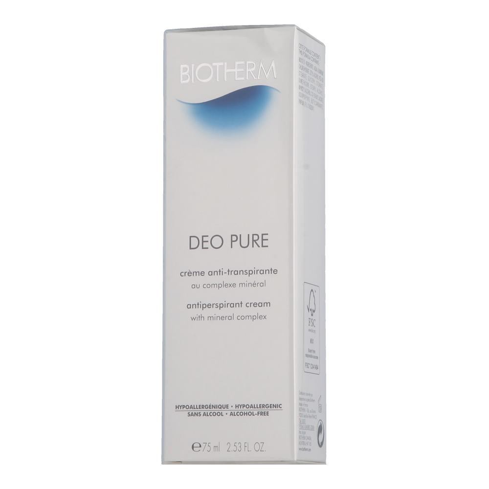 Biotherm Deo Pure - Крем против потливости 75мл