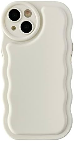 Funda para iPhone Xs Max, Color Sólido Marco Onda Rizada Suave Compatible con iPhone