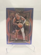 2024-25 Panini Select Jalen Green #47 Concourse Blue Retail Houston Rockets