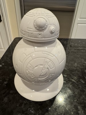 HALLMARK STAR WARS BB-8 LARGE PORCELIAN COIN BANK WITH SOUND RARE NWT
