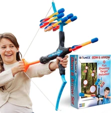 Bow and Arrow Set for Kids - Toddler Archery Set - Includes Target Poster - Cool