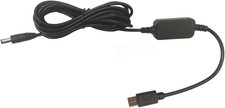 Baby Car Camera USB Powered Adapter,Baby Car Camera Cable Type C DC5521 to USB