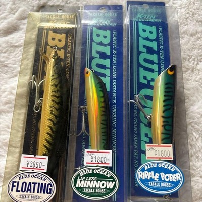 TACKLE HOUSE K-TEN Blue Ocean Minnow 3-teiliges Set