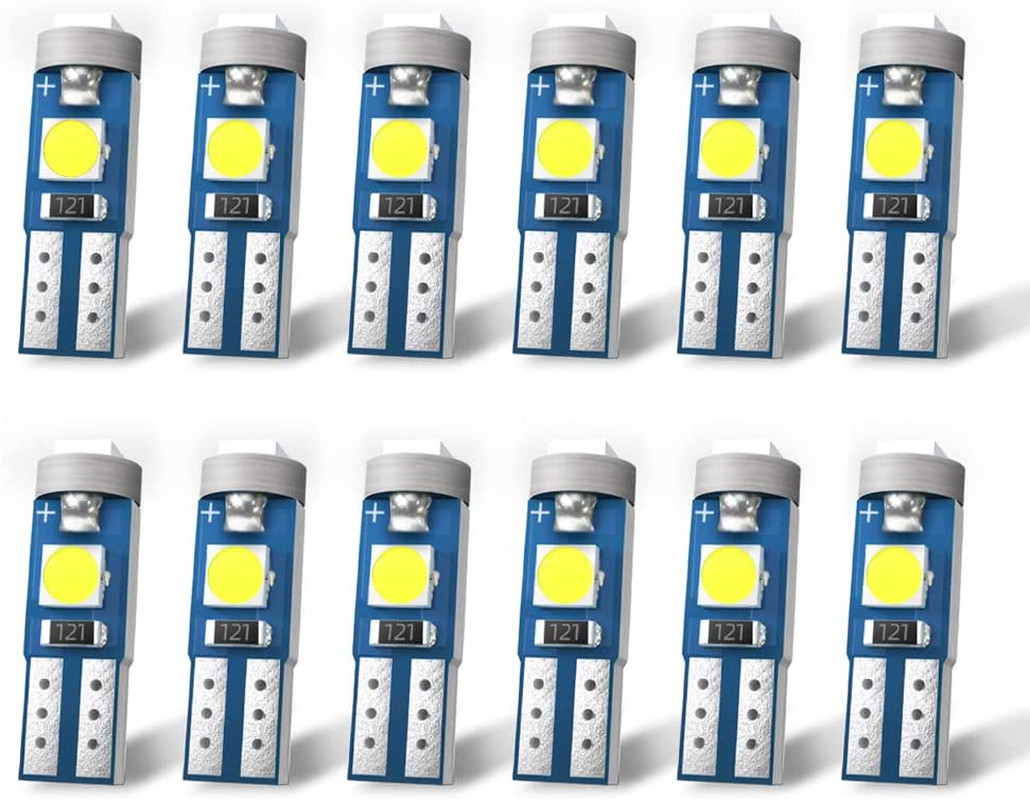 T5 LED Bulbs 74 73 37 2721 LED Bulb for Auto Car Dashboard Dash Instrument Panel