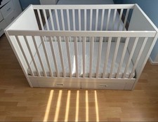 Kinderbett 140x70cm, Einzelbett für Kleinkinder, Bettgestell Bis 100kg Belastbar