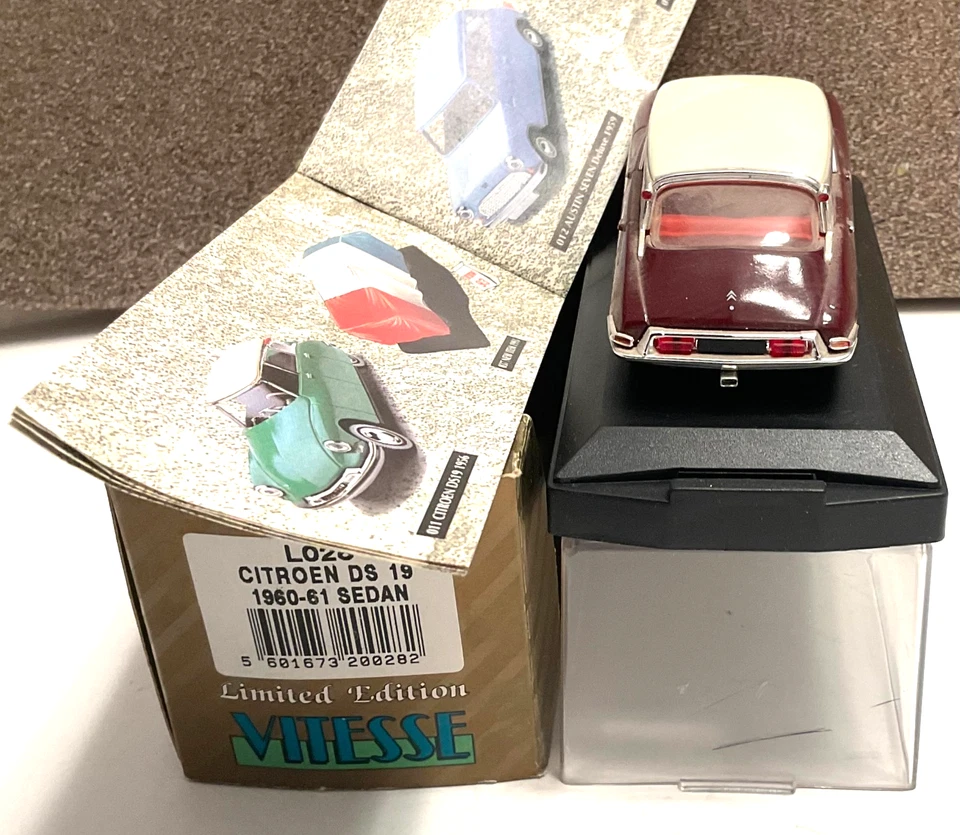 VITESSE Portugal Edición Limitada LO28 Citroën DS 19 #350 de 6750 Hecho 1993 En Caja Foto 4 de 4